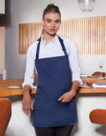 Short Bib Apron Basic with Buckle and Pocket - Image 2