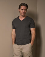 Men's Fashion V-Neck Sof Tee