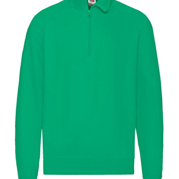 Lightweight Zip Neck Sweat