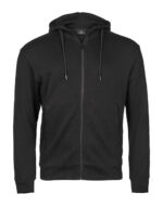 Ribbed Interlock Hooded Full Zip - imagine 4