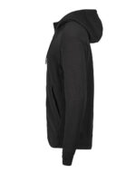 Ribbed Interlock Hooded Full Zip - imagine 5