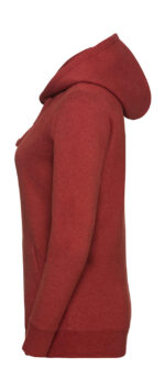 Ladies' Authentic Melange Hooded Sweat - imagine 2