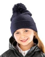 Junior Pom Pom Beanie - Image 4