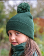 Junior Pom Pom Beanie