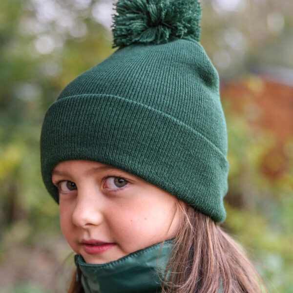 Junior Pom Pom Beanie