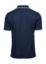 Luxury Stripe Stretch Polo - Image 5