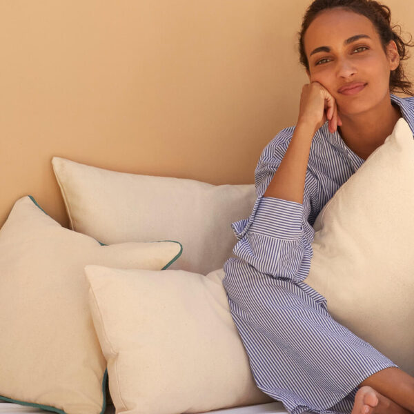 Fairtrade Cotton Canvas Cushion Cover