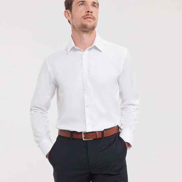 Men's LS Herringbone Shirt