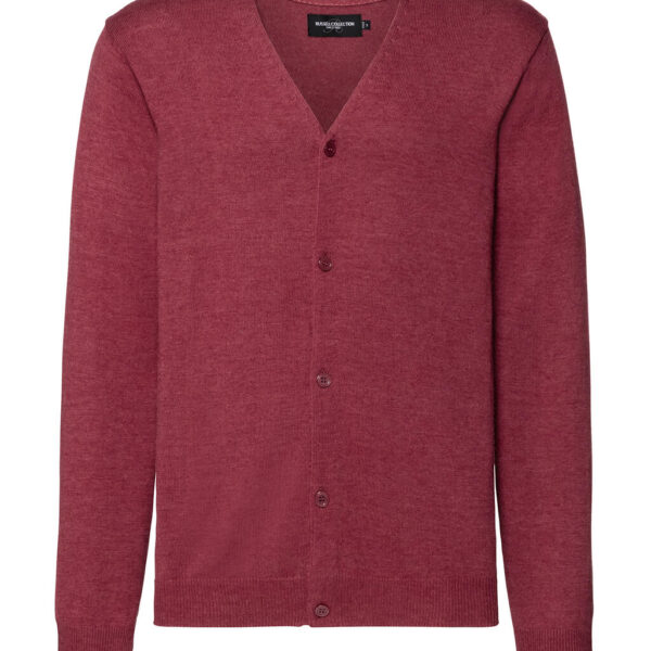 Men's V-Neck Knitted Cardigan