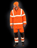 Core Hi-Vis Motorway Coat - Image 2