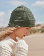 Organic Cotton Waffle Beanie - Image 2