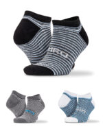 3-Pack Mixed Stripe Sneaker Socks - Image 3