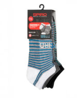 3-Pack Mixed Stripe Sneaker Socks - Image 4