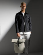 Matte PU Rolltop Backpack - imagine 2