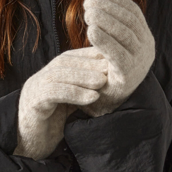 Cosy Ribbed Cuff Gloves