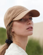 Organic Cotton 6 Panel Dad Cap - imagine 2