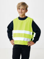 GRS recycled PET high-visibility safety vest 7-12 years - imagine 3