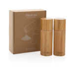 Ukiyo bamboo salt and pepper mill set - Image 3