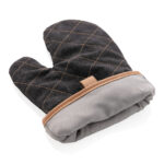 Deluxe canvas oven mitt - imagine 3