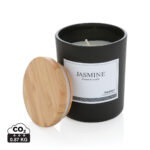 Ukiyo deluxe scented candle with bamboo lid - imagine 2