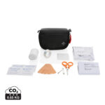 RCS recycled nubuck PU pouch first aid set mailable - imagine 2
