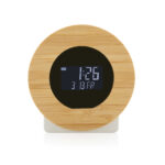 Utah RCS rplastic and bamboo LCD desk clock - Image 3