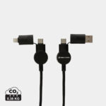 Oakland RCS recycled plastic 6-in-1 fast charging 45W cable - imagine 2