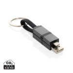 Terra recycled aluminium 4 in 1 60W fast charging cable - imagine 2