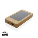 Sunwick 10.000 mAh Bamboo solar powerbank - Image 2