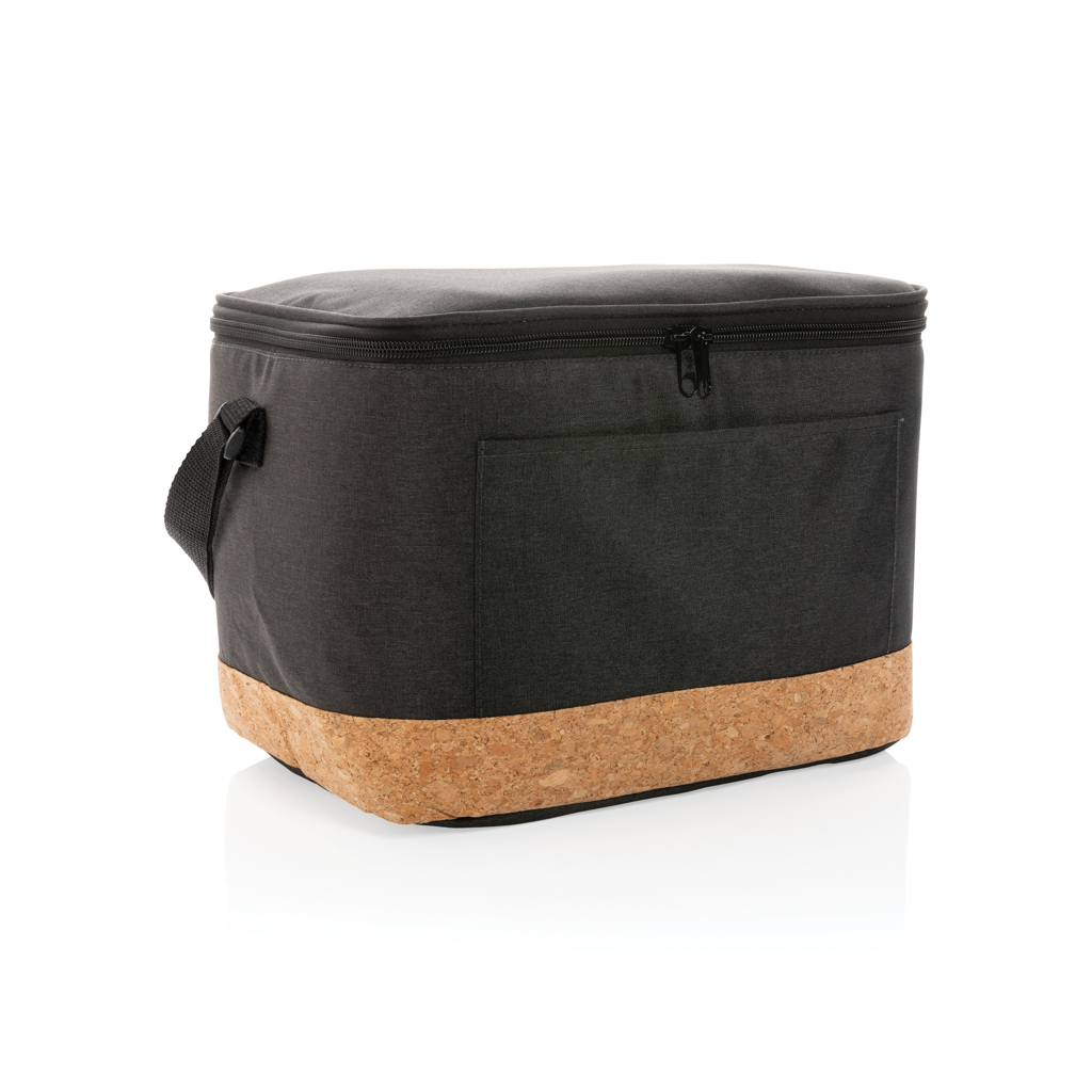 P422.351__B_1__cb9ae1dd6e4540ee8c7e54ff7cc85675.jpg Impact AWARE™ XL RPET two tone cooler bag with cork detail - imagine 1