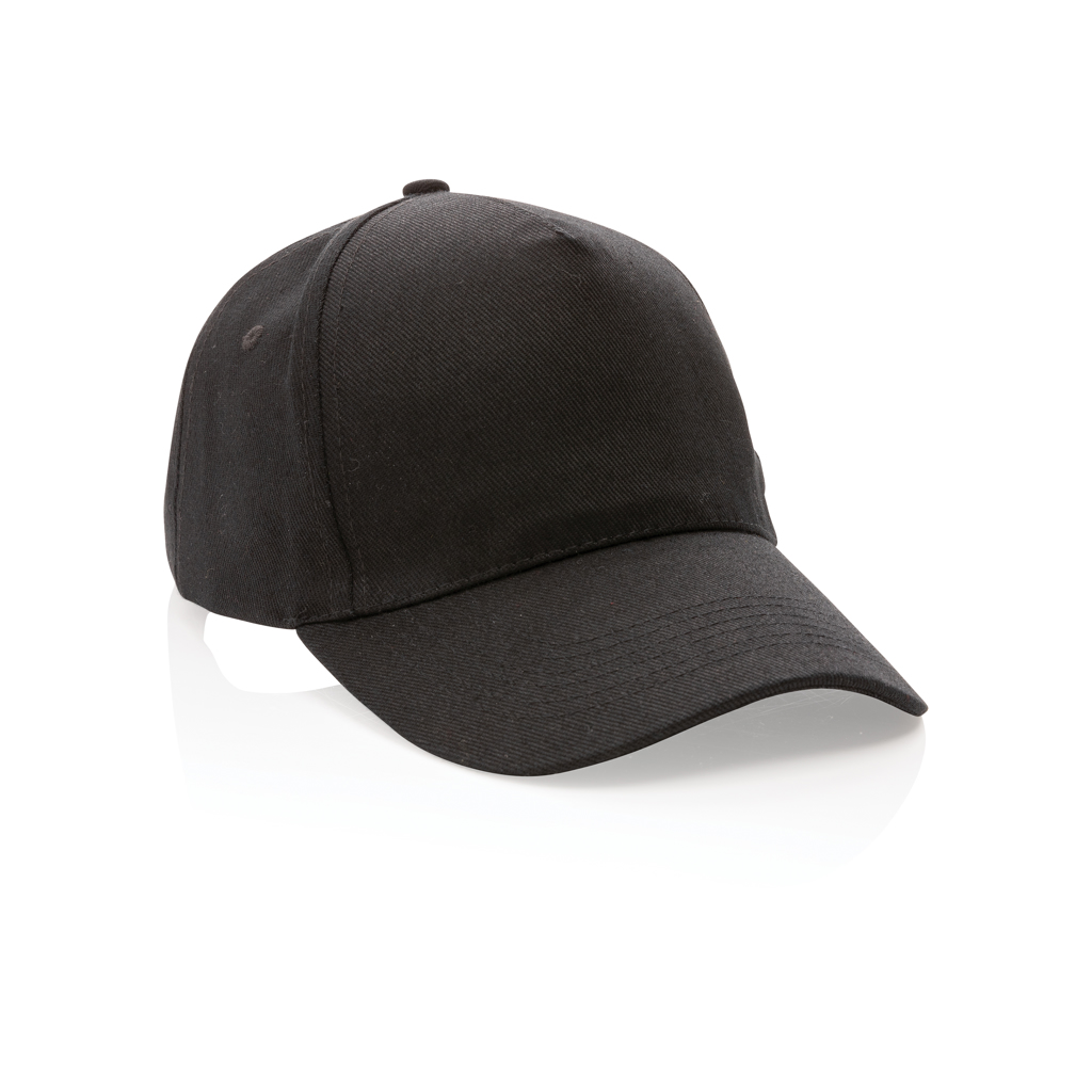 P453.311__B_1__6e65da0d43b54c1f9475753a15eded5e.jpg Impact 5panel 280gr Recycled cotton cap with AWARE™ tracer - Image 1