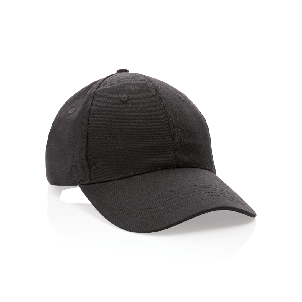 P453.321__B_1__42d69eb0afef48b4b8e91dd802e8209b.jpg Impact 6 panel 190gr Recycled cotton cap with AWARE™ tracer - Image 1