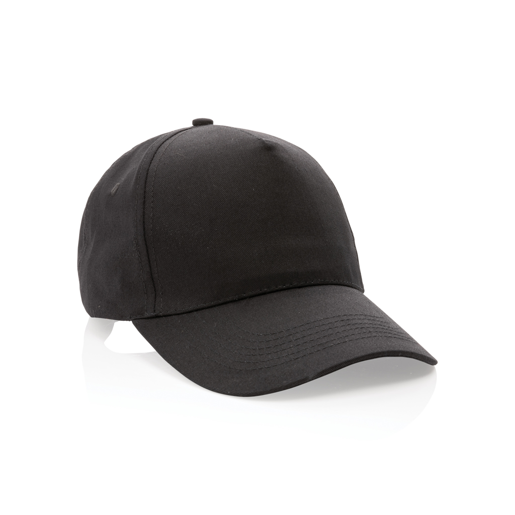 P453.331__B_1__d2955bec1ab64d288a574e70ea77d583.jpg Impact 5 panel 190gr Recycled cotton cap with AWARE™ tracer - Image 1