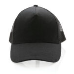 Impact AWARE™ Brushed rcotton 5 panel trucker cap 190gr - Image 3