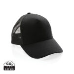Impact AWARE™ Brushed rcotton 5 panel trucker cap 190gr - Image 2