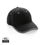 Impact AWARE™ Brushed rcotton 6 panel contrast cap 280gr - Image 2