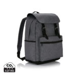 Laptop backpack with magnetic buckle straps - Image 2