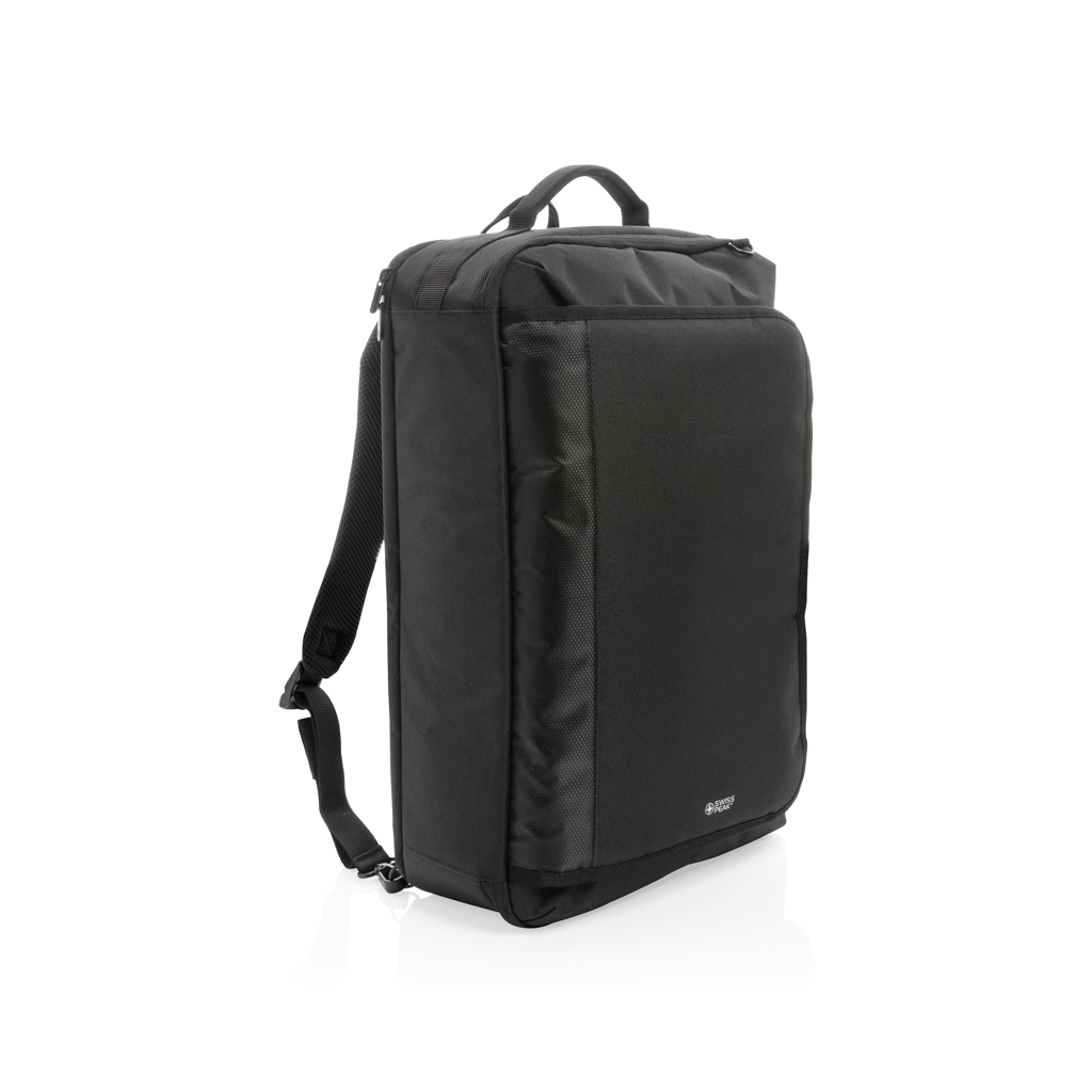 P762.581__B_1__6b3db60e635b4aa6a78f569b679c536b.jpg Swiss peak convertible travel backpack PVC free - imagine 1
