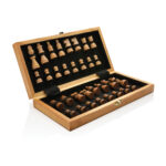 Luxury wooden foldable chess set - Image 3