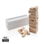 Deluxe tumbling tower wood block stacking game - Image 2