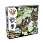 2 in 1 Fossil Excavation Kit I. Joc educațional pentru copii