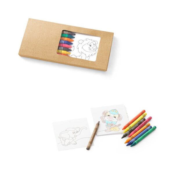 JAGUAR. Set de colorat furnizat într-o cutie de carton