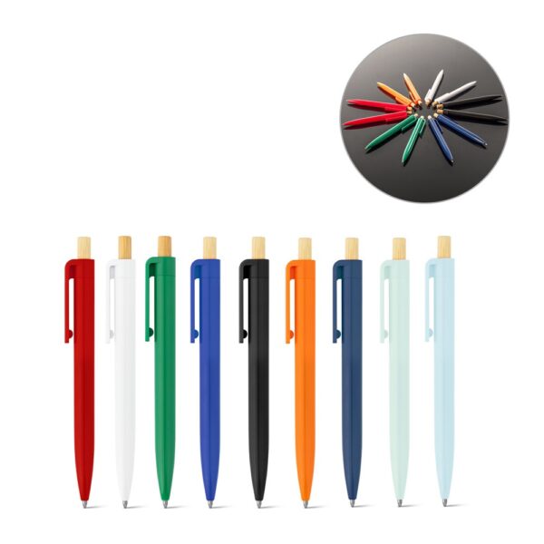 ZARA. Pix din ABS reciclat (100% rABS) cu butonul din bambus