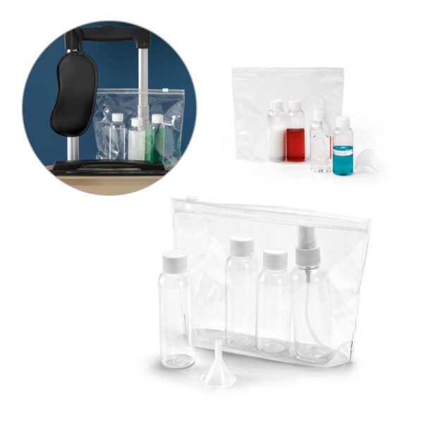 DENIRO. Geantă cosmetică etanșă din PVC