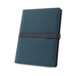 SANDERSON FOLDER. Dosar A4 din PU (50% reciclat) cu închidere magnetică și blocnotes cu pagini liniate - Image 4