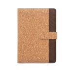 FIELDING. Dosar A5 din plută și poliester reciclat (100% rPET) cu blocnotes detașabil - Image 2