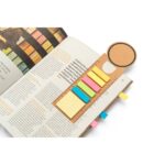 SAWYER. Set de birou 3 în 1, fabricat din hârtie 100% reciclată, cu vârf rotund și print negru pe toată suprafața - imagine 4