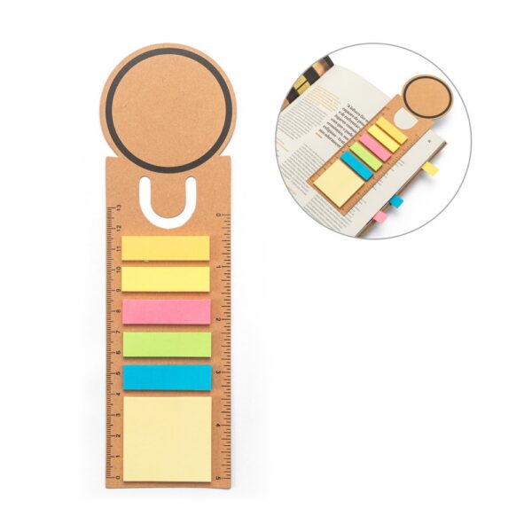 SAWYER. Set de birou 3 în 1, fabricat din hârtie 100% reciclată, cu vârf rotund și print negru pe toată suprafața