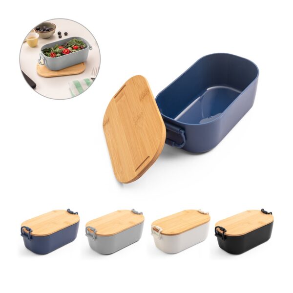 MAHLEB. Cutie PP etanșă cu capac din bambus