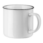 VERNON WHITE. Cana ceramica 340 mL - imagine 3